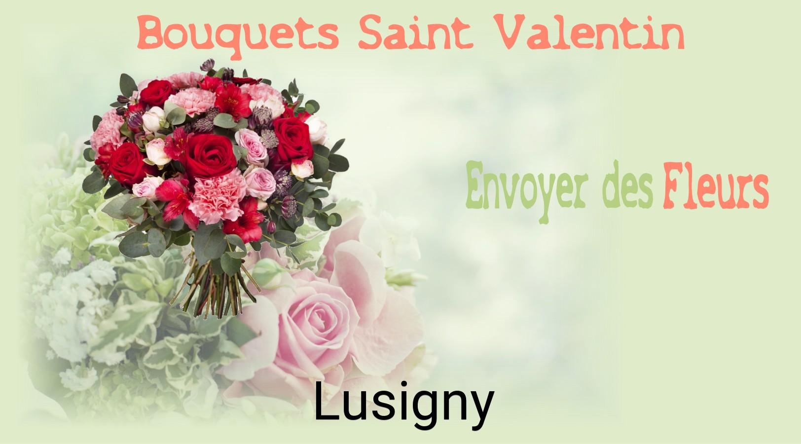Roses de Saint-Valentin livrées à Lusigny